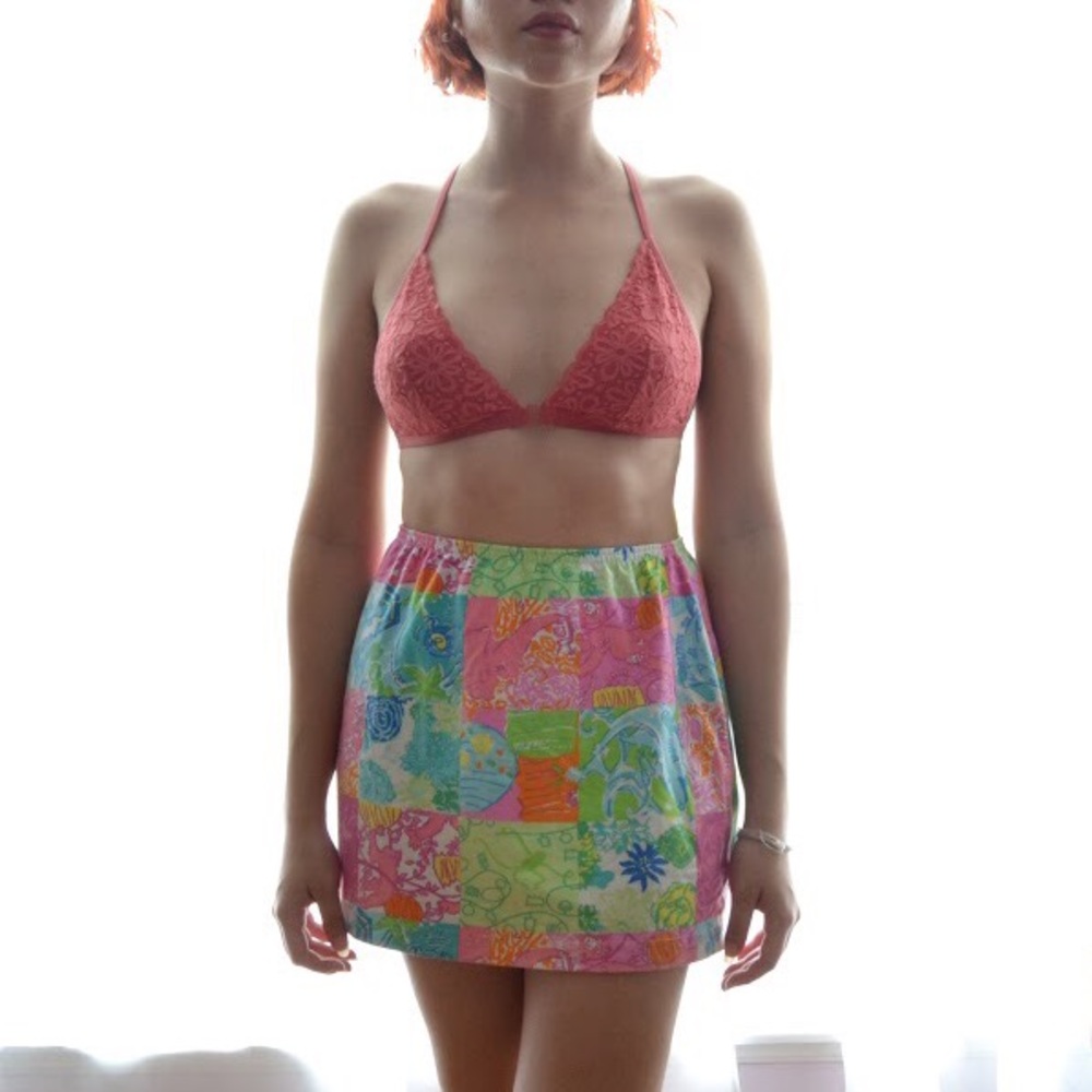 Vintage Lilly Pulitzer Patchwork Skirt